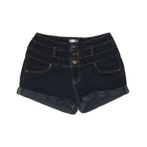 XHILERATION BLUE JEAN SHORTS